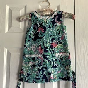 Lilly Pulitzer, size 3, black, greens, and pinks